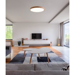 Plafón Tempo wood LED Forlight